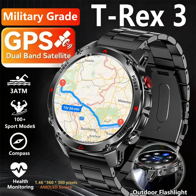 

2025 Новые профессиональные GPS спортивные умные часы для улицы RIDE Run GPS трек Часы для плавания Компас Высотомер 3ATM Спортивные браслеты для мужчин