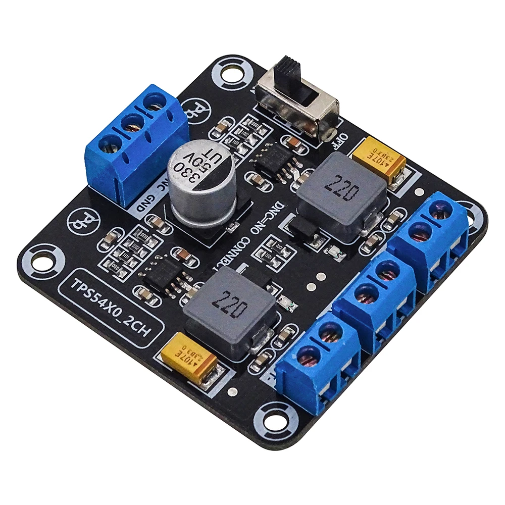 Módulo de fuente de alimentación Dual TPS5430, positivo, negativo, con salida de conmutación de 12V