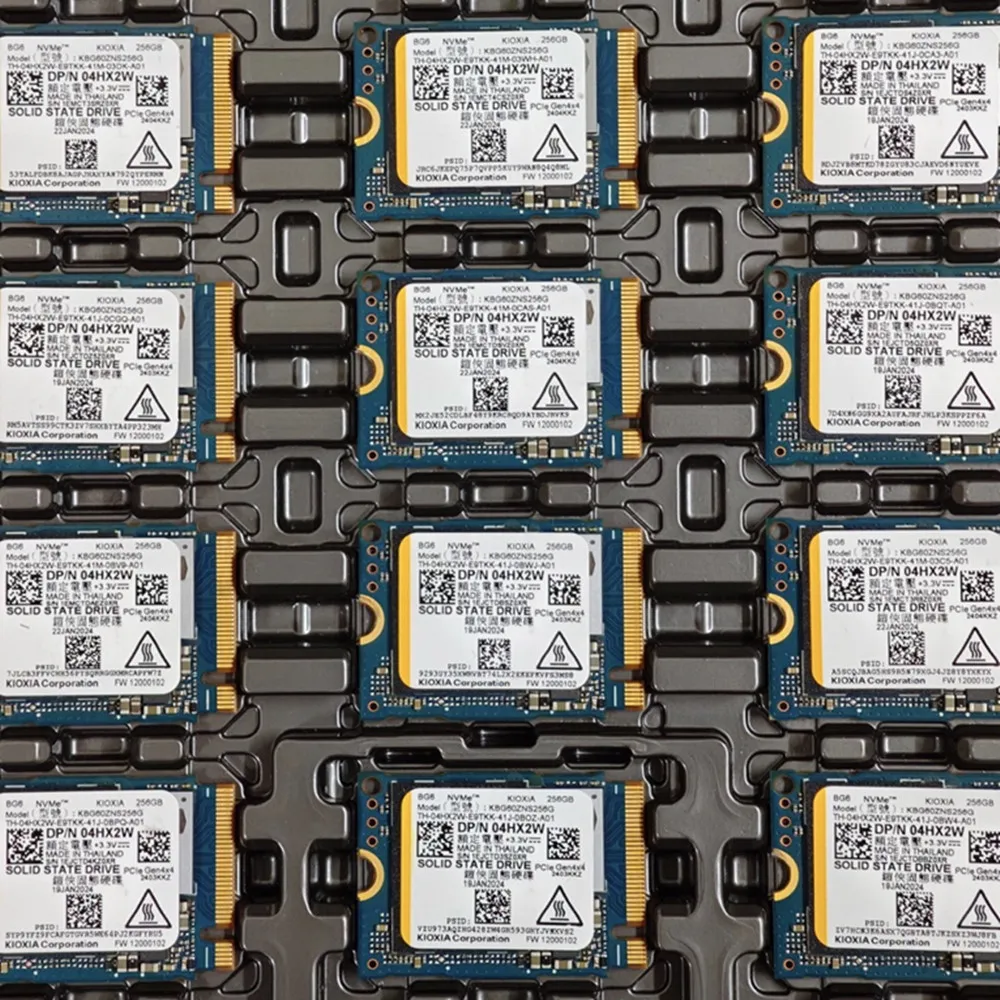 الأصلي ل KIOXIA BG6 2230 256G 512G PCIE4.0 M.2 NVME محرك الحالة الصلبة الكمبيوتر المحمول يدعم سطح البخار كاميرا محمولة #3