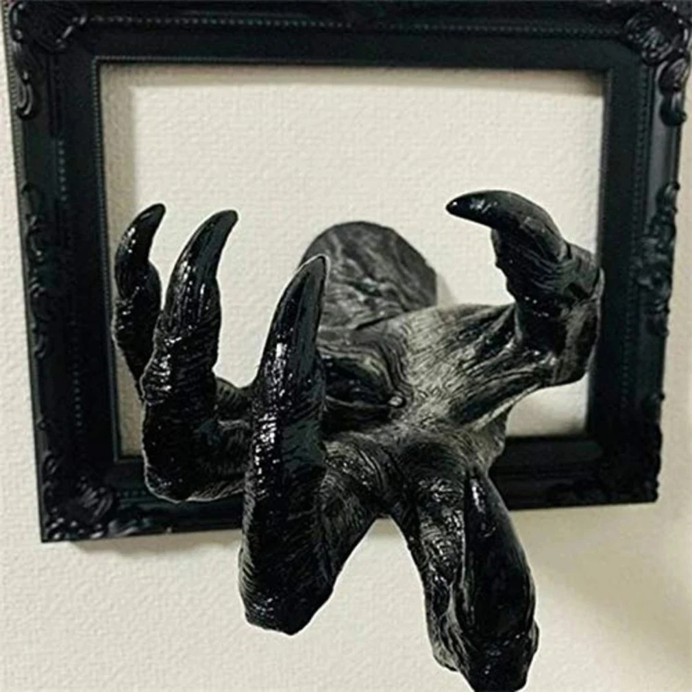 

Witch Hand Wall Decor Hanging Statues Aesthetic Art Sculpture Resin Retro Wall Witch Hand Ornament Home Decoration Home Decor