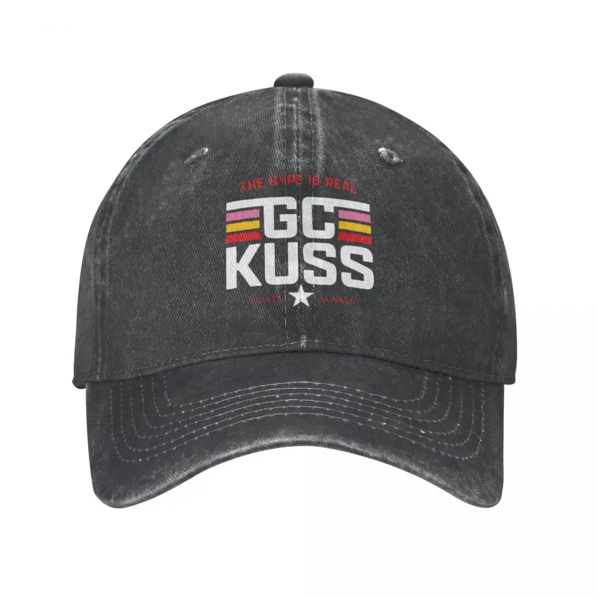 Gc Kuss Biker Sepp Kuss Vuelta Winner Accessories Men Women Baseball Caps Distressed Washed Cap Vintage Outdoor Summer Headwear