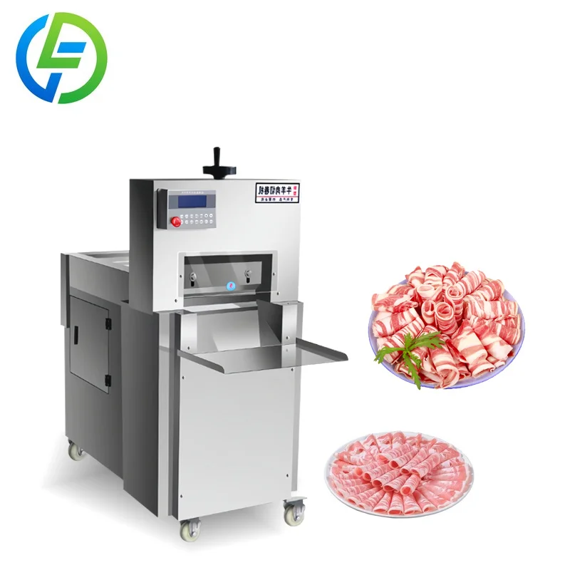 FOODLINE Safety Protection Meat Cutter Machine Protective Baffle Design To Avoid Operator Injury Risk