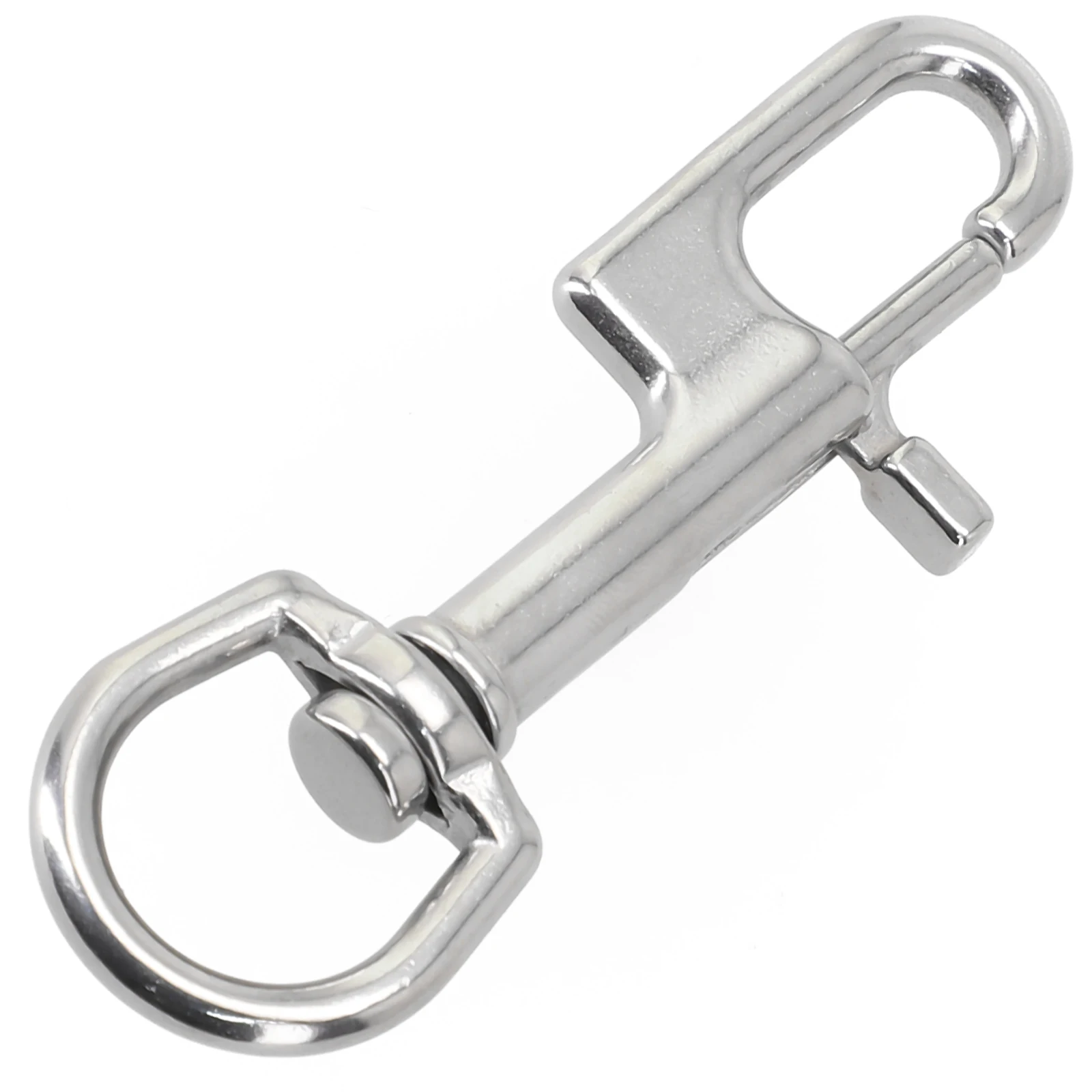 Stainless Steel 316 Scuba Diving Double End Bolt Snap Hook Clips 90/100/110/120mm Boat Hardware Double Ended Bolt Snap