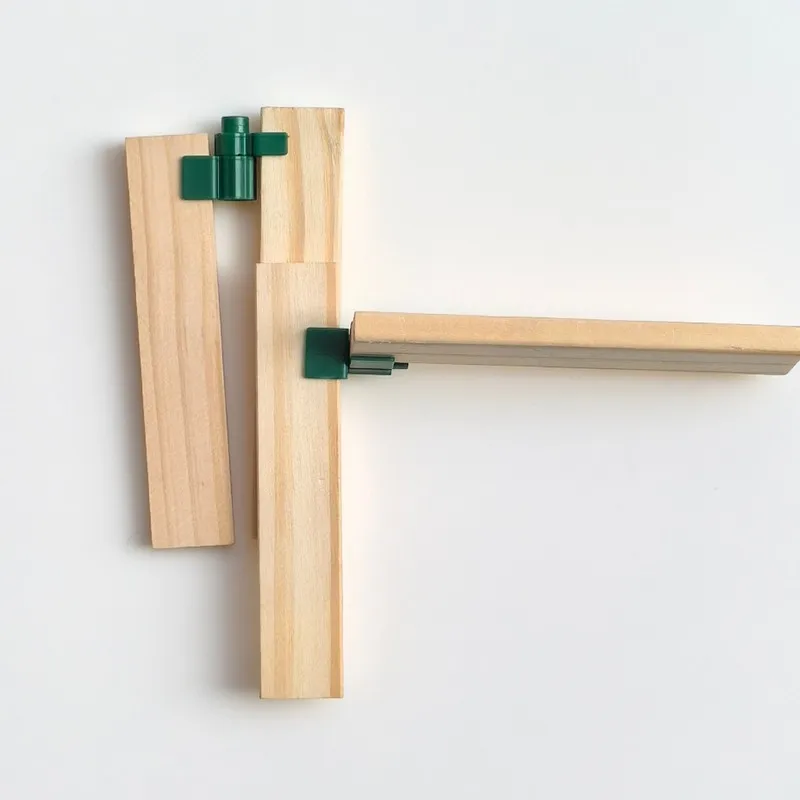 Blocchi da costruzione Kapla in legno a scatto, 3 modelli con accessori di collegamento, giocattolo educativo ad incastro per bambini.