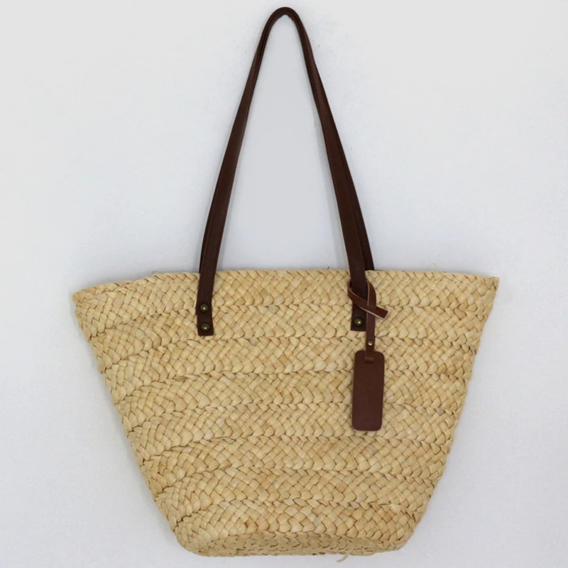 Summer Beach Bag For Women 2023 New Tote Shoulder Woven Straw Large Shopping Party Braided Travel Simple Fashion Luxury Handbags