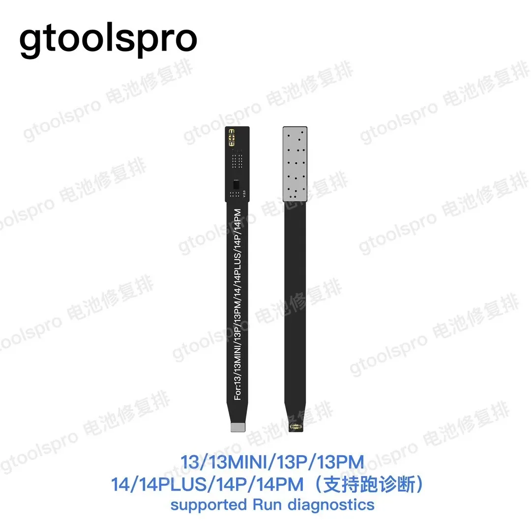 1/5Pcs gtoolspro battery repair flex cable recyclable Quickly change the battery health to 100% for iphone 11/12/13/14/15 series