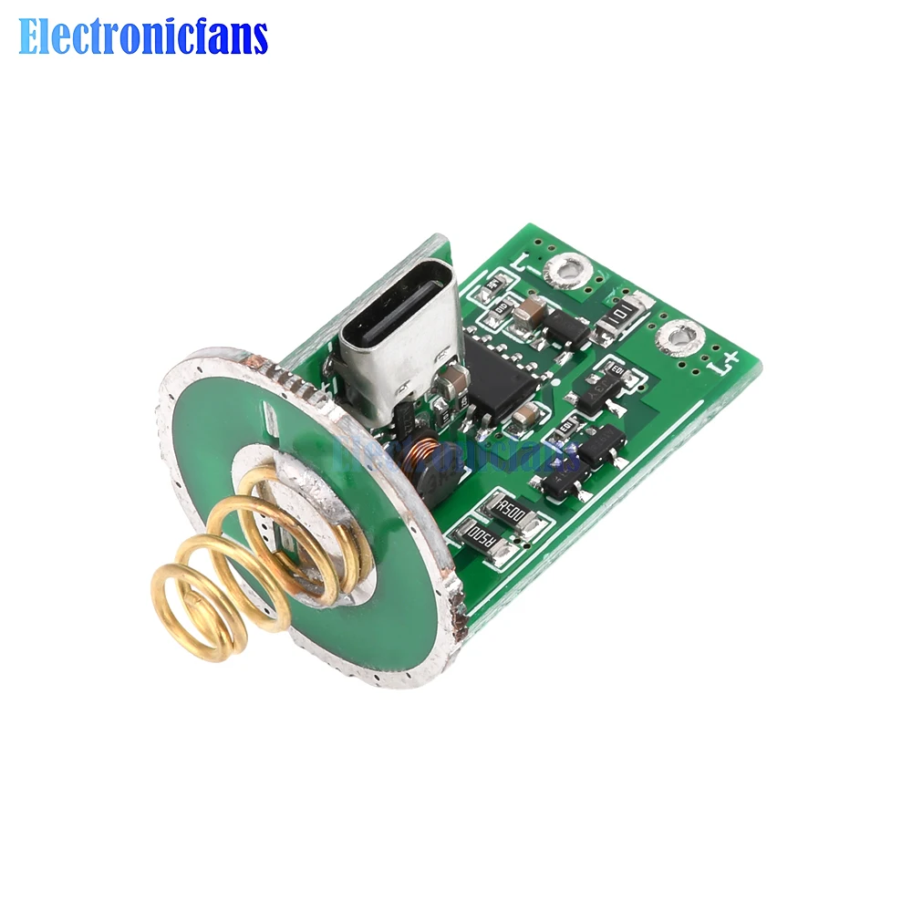 6-8.4V Dual Lithium Driver Board For Two 18650 or 26650 Batteries For Flashlight Accessories Center Switch