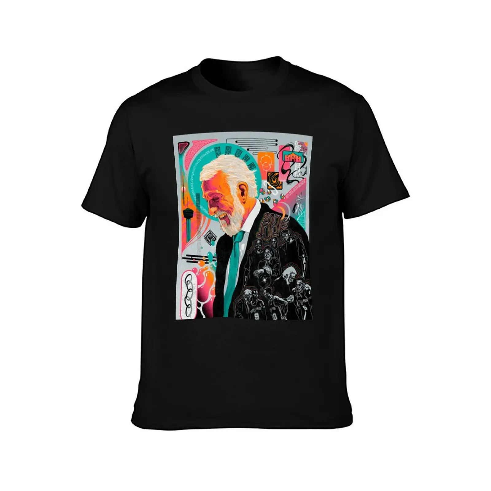 Gregg Popovich Classic T-Shirt Summer Casual Cotton Tee Oversized Streetwear Tops Vintage Graphic Print Unisex Men Women