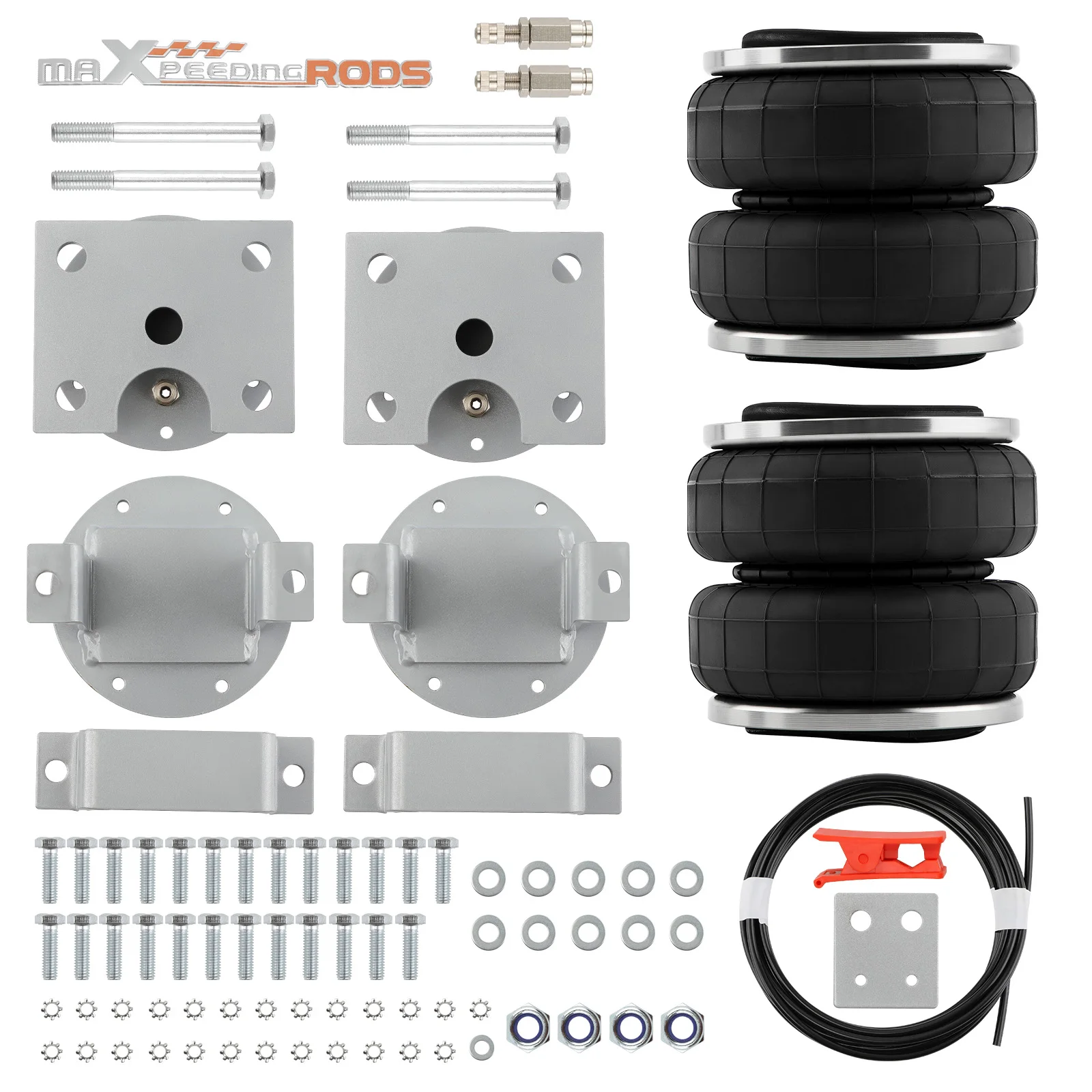 Air Suspension Bag Load Assist Kit for Ford Ranger All PX Models Mazda BT-50 2012- Air Helper Spring Bellow