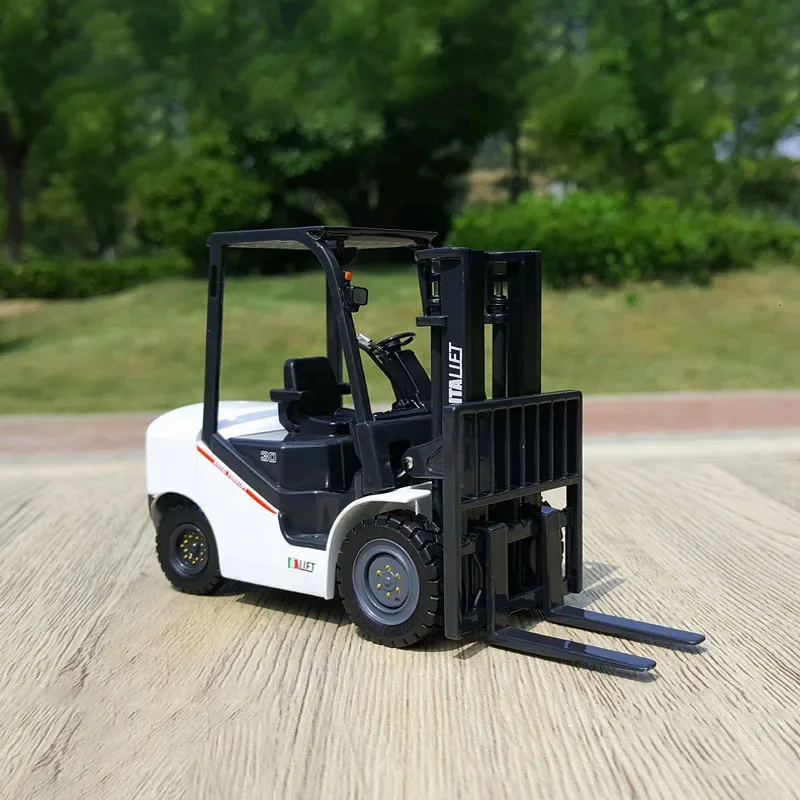 1:25 Scale ITALIFT FDHX Forklift Diesel Engine Alloy Car Model Ornaments Collection Decoration