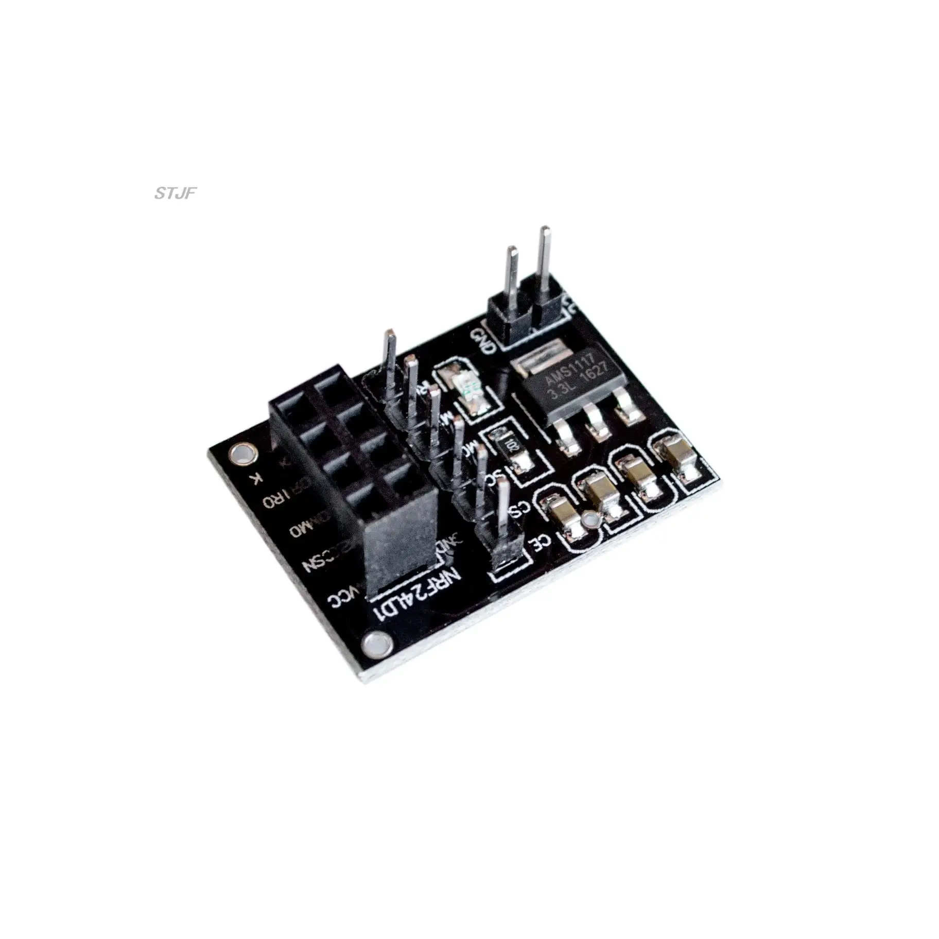 10 buah/lot papan pelat adaptor soket baru untuk 8Pin transceimodul penerimaan nirkabel 51