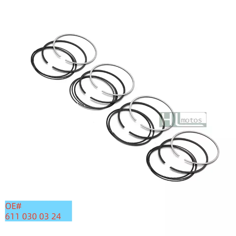 

4x Piston Rings Set Φ88mm For Mercedes-Benz C200 C220 E220 CDI Vito Viano Sprinter W203 W211 2.1L Diesel OM646 OE#611 030 03 24