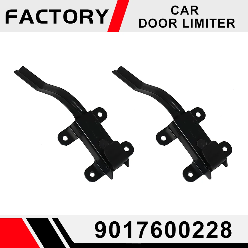 2 uds 9017600228 correa de retención de puerta trasera soporte bisagra tope puerta limitada para Mercedes Benz Sprinter 1995-2006 pieza de repuesto