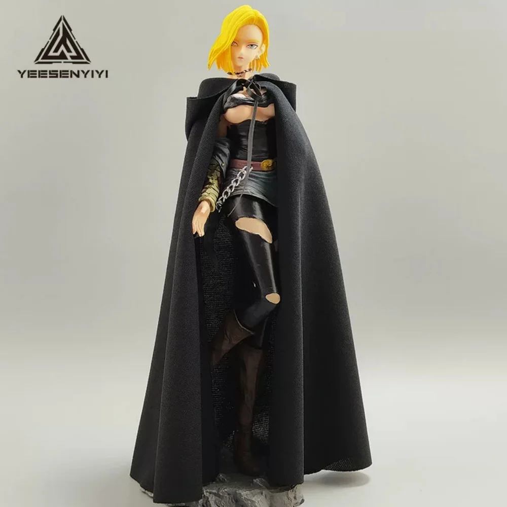 【Only Clothes】1/6 Scale Female Soldier Handmade Fabric Cloak Built-in wire Cloak Fur-trimmed Cloak Fit 12''Action Figure Toys