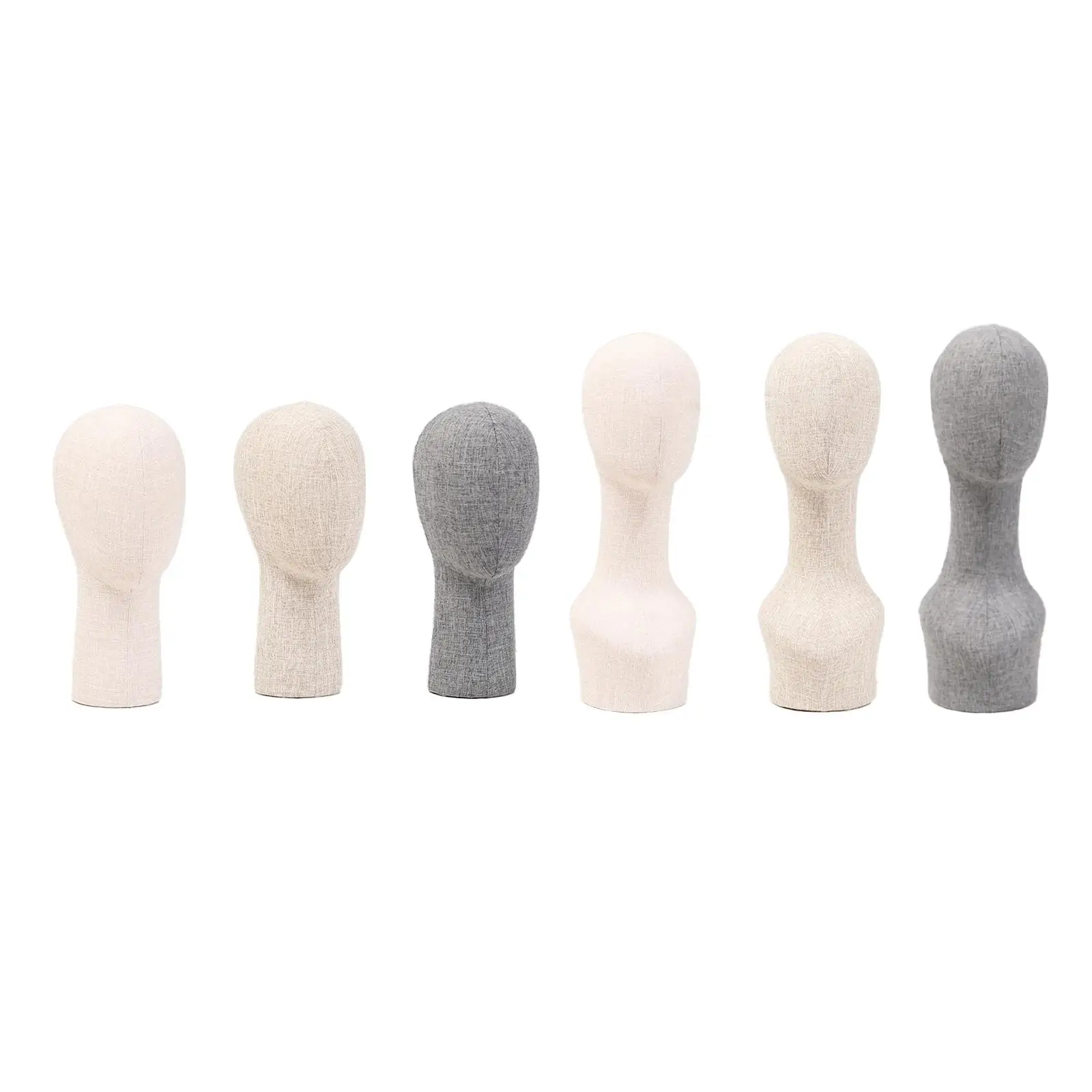 

Mannequin Head Professional Manikin Head Multifunctional Wig Stand Hat Display Stand for Headwear DIY Decoration Mall Styling
