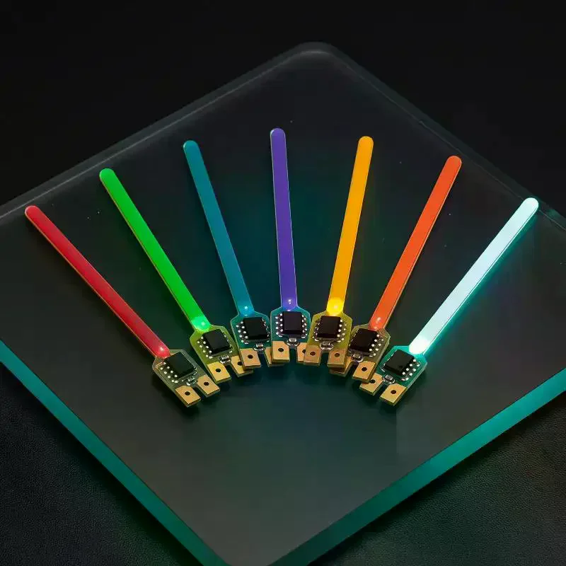 3V Cob 59MM Meteor Shower Flowing Water Lamp Led Filament Light Diodes Parts With Buckle No Need Welding 2pin/Battery