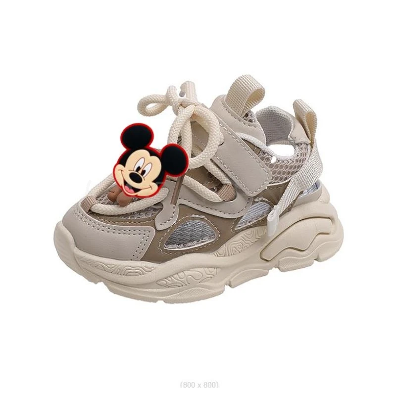 Summer Mickey Minnie Children Sandals Breathable Boys Soft Comfortable Toddler Shoes Outdoor Beach Kids Lightweight Sandal