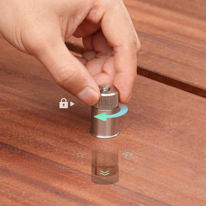 19mm-20mm Woodworking Hole Pin Stainless Steel Quick-lock Workbench Dog Woodworking MFT Table Positioning Block Accessory Tool