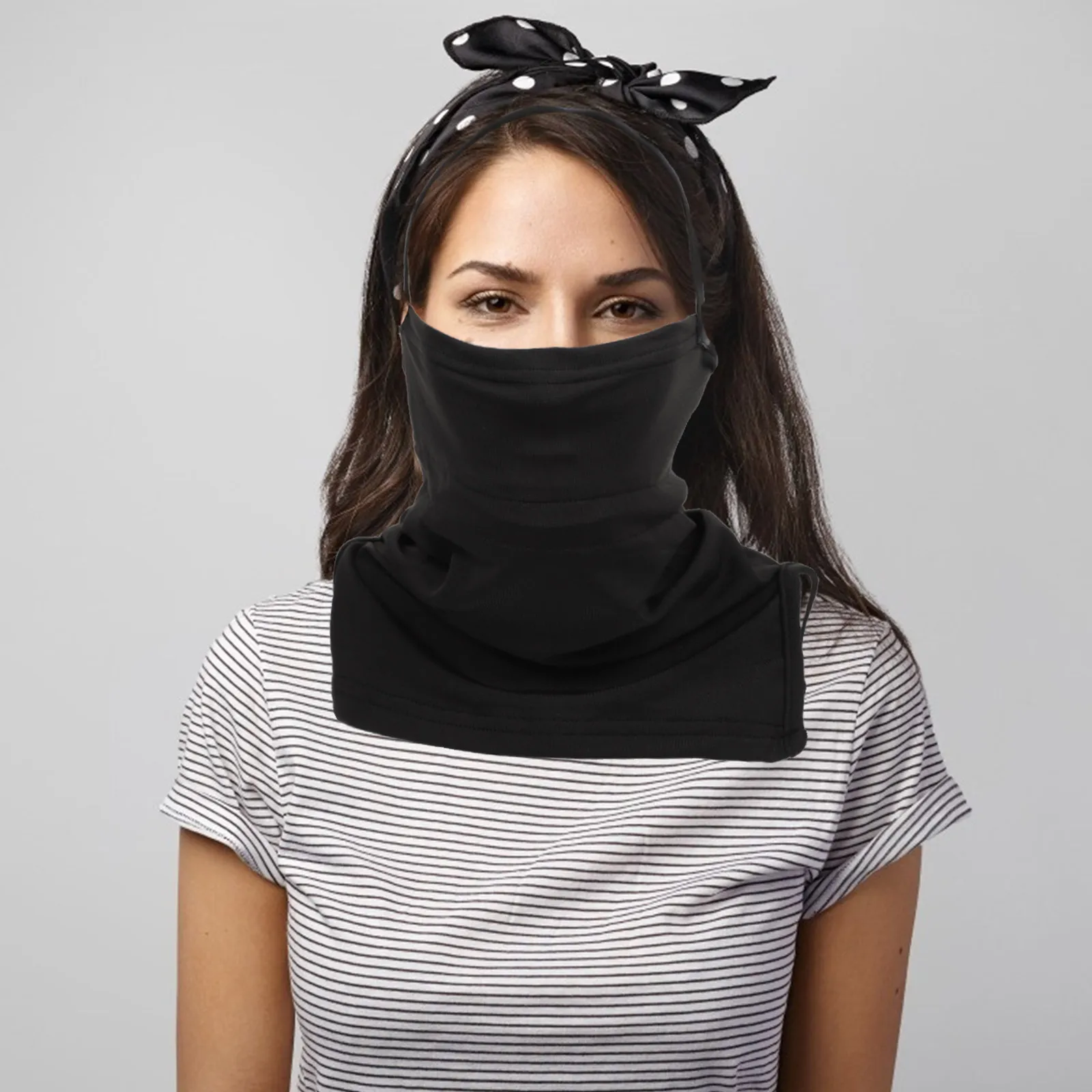 

1pc Warm Cycling Face Mask Windproof Breathable Outdoor Face Cover For Hiking Skiing Riding Fishing Camping Yoga Exercise