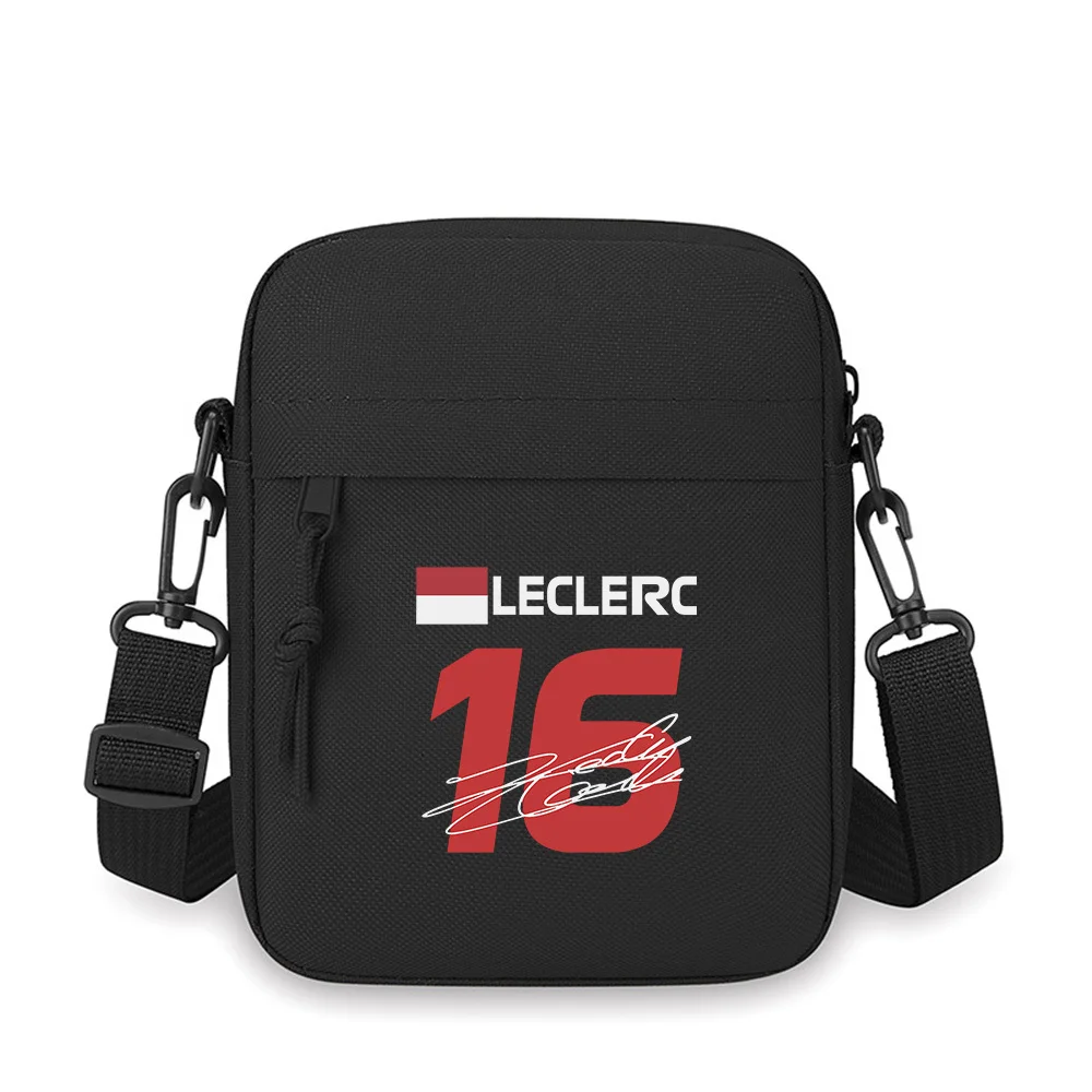 

Charles Leclerc Monaco Racing Number Men Crossbody Bag Single Shoulder Women Cartoon Anime Film Printing Design Unisex