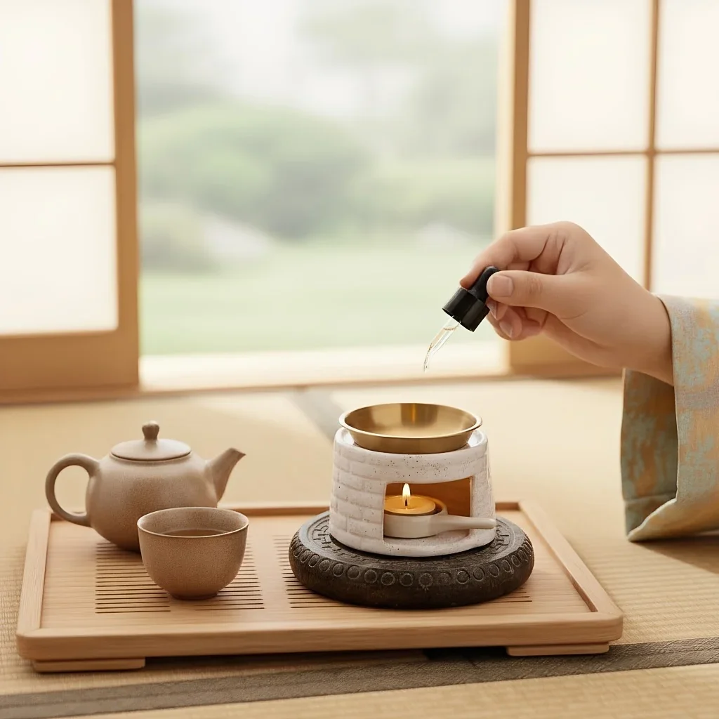 Ceramic Incense Burners Home Essential Oil Candle Holders Wax Melt Burners Warmer Melter Yoga Meditation Home Aromatherapy Gifts
