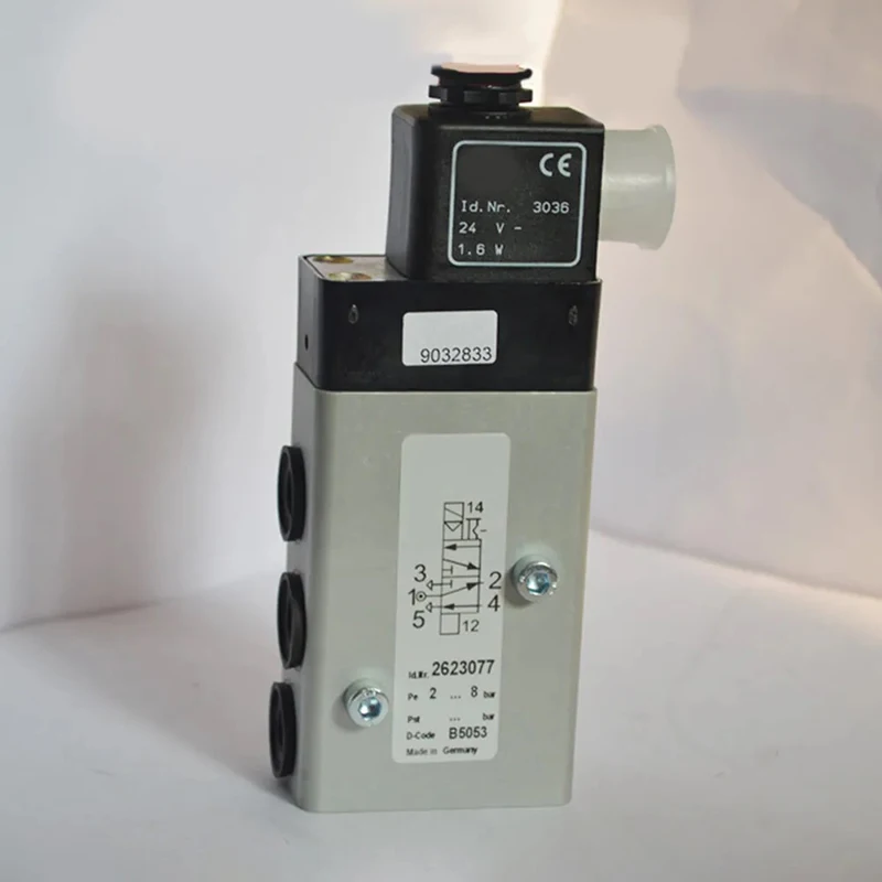 1PC New 2623077 For Norgren 5 Way 2 Position Solenoid Valve AC220V DC24V
