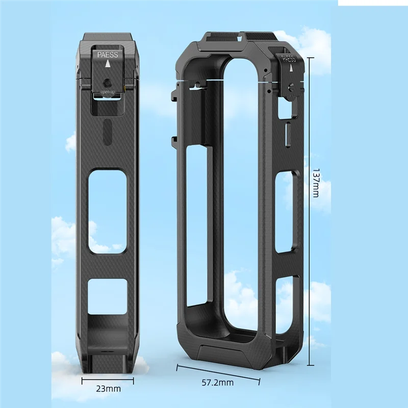 JABS-пластиковая рамка для Insta360 X5 Cage, быстросъемный защитный корпус, аксессуары для экшн-камеры