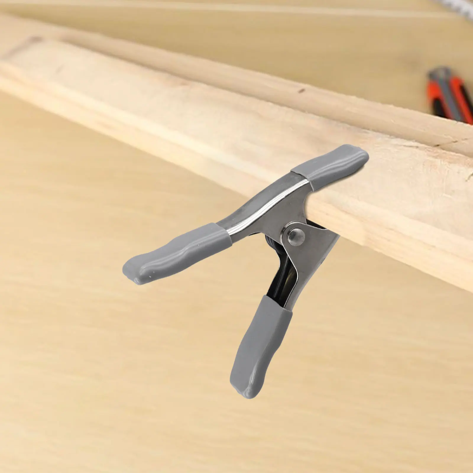 4 بوصة الثقيلة الصلب المعادن الربيع المشابك كليب Diy بها بنفسك النجارة استوديوهات الصور تأمين قوة إضافية التخييم ماكس افتتاح الفك #2