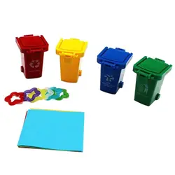 Parrot Bird Toy Mini Desktop Sorting Bin Parakeet Intelligence Training Game Education for PLAY for Small Birds