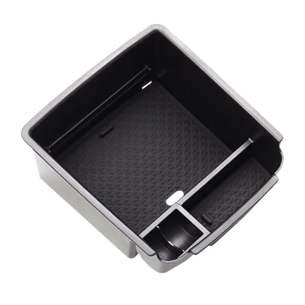 

1Pcs Car Gap Armrest Storage Organizer Black Plastic Durable Stable Anti-Fall Phone Key Wallet Card Holder Car