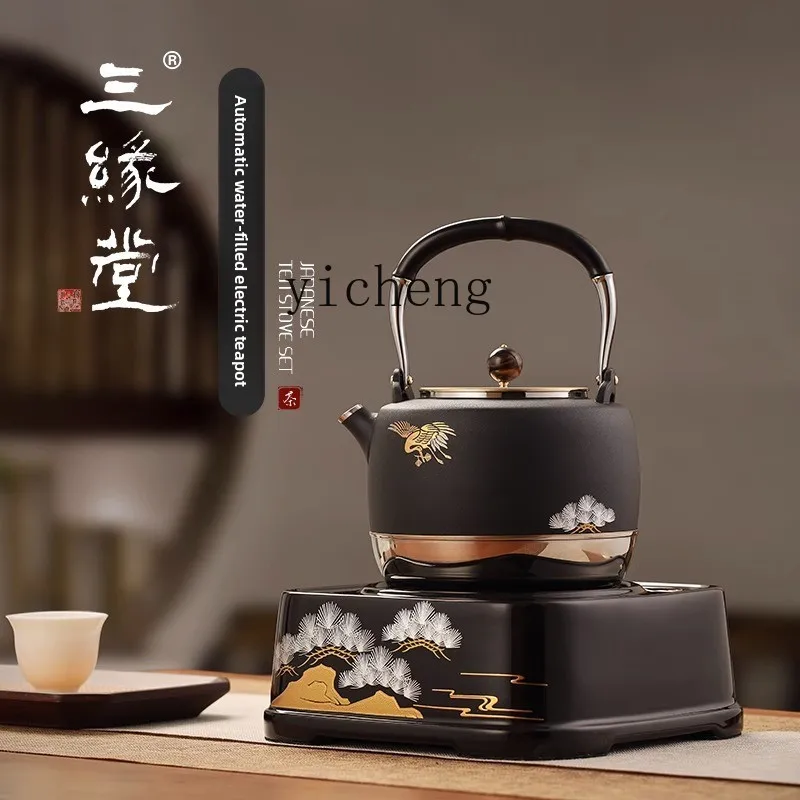 

TQH bottom automatic water kettle electric kettle 316 stainless steel tea special kettle