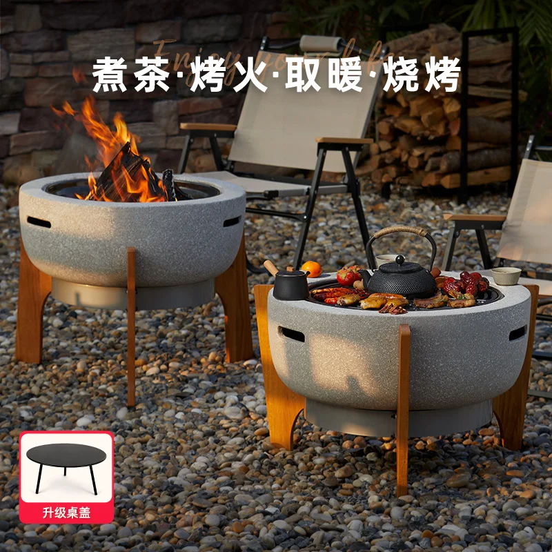 Garden stove making tea roasting stove heating charcoal grill