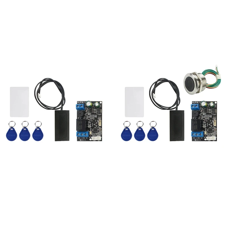 

Женская Плата управления, сканер отпечатков пальцев, IC-карта, релейный модуль «сделай сам» 13,56 МГц, карта контроля доступа, контроллер карты управления