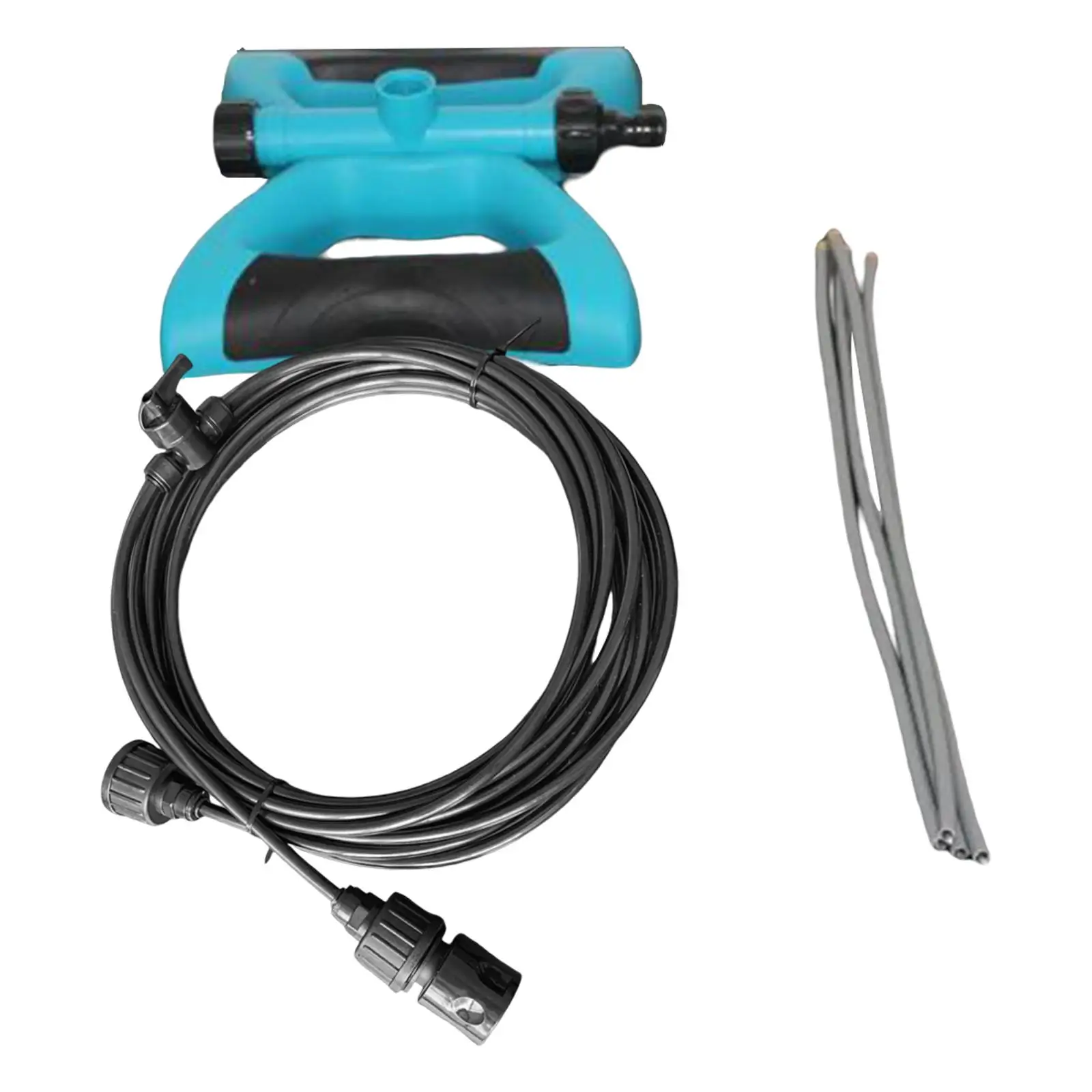 Spray Cooling System Portable Adjustable Reduce Dust for Outside Garden BBQ