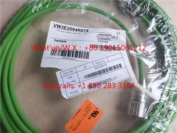 Servo Encoder Feedback Cable VW3E2094R050‑R300 M23‑RJ45 For LXM52 LXM62 SH3 MH3 Servo Motor Drive System