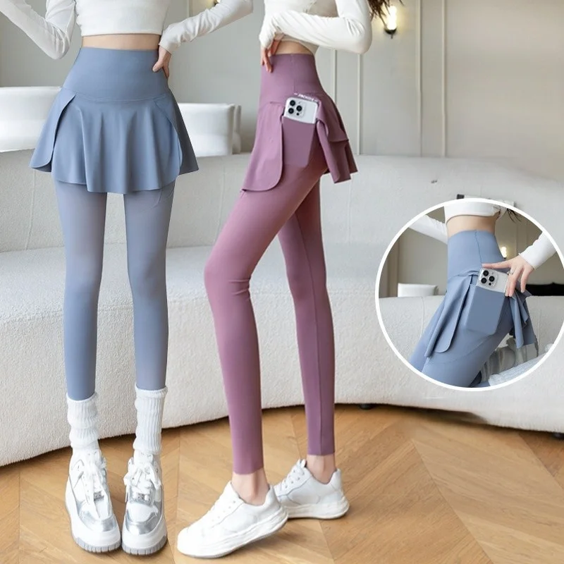 Calças de yoga na altura do joelho mulheres esticado menina ciclo sete pés modal brilhante multicolorido escultura coxa plana mais magro pé bum