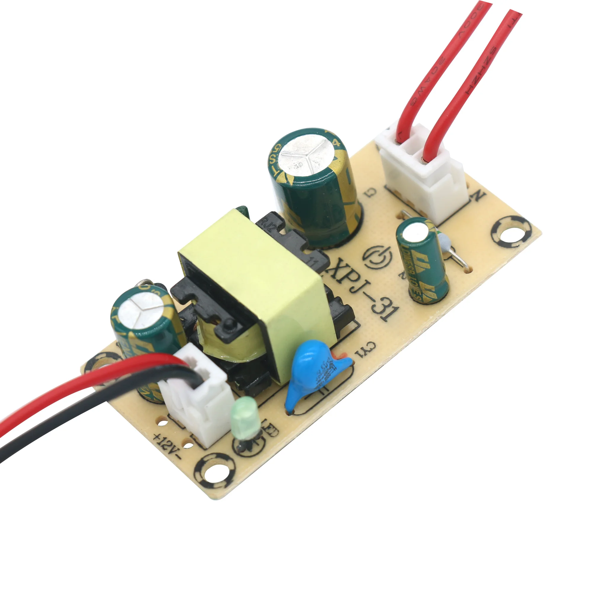 LED Driver DC12V 24V to AC180-240V 12W 24W Power Supply Adapter 280mA-300mA Current for DIY LED Spot light Bulb Chip