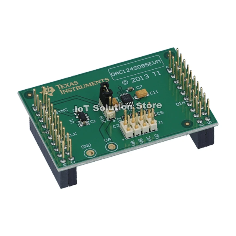 DAC124S085EVM DAC124S085 12-bit, micropower, quad-channel DAC with rail-to-rail output evaluation module