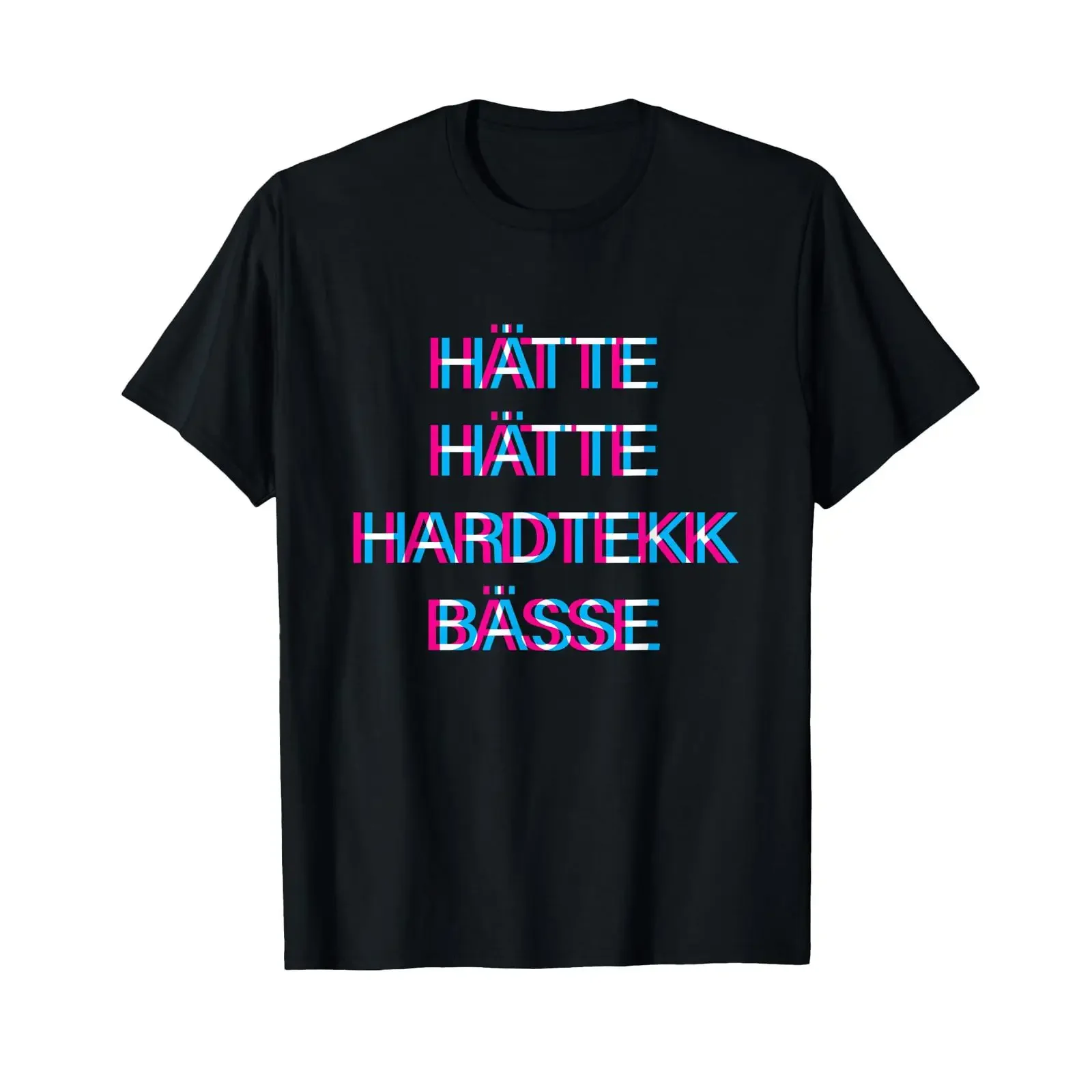 Hätte Hardtekk Bass Hardtechno Rave Tekk T Shirt vintage Washed Top For Everyday Wear Stylish Unisex fashion Soft Slightly