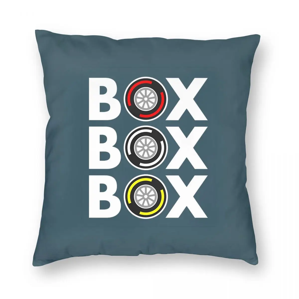 

Коробка Коробка Коробка F1 Состав для шин Белый текст Дизайн Квадратная наволочка Наволочка Подушка для дома Спальня Автомобиль