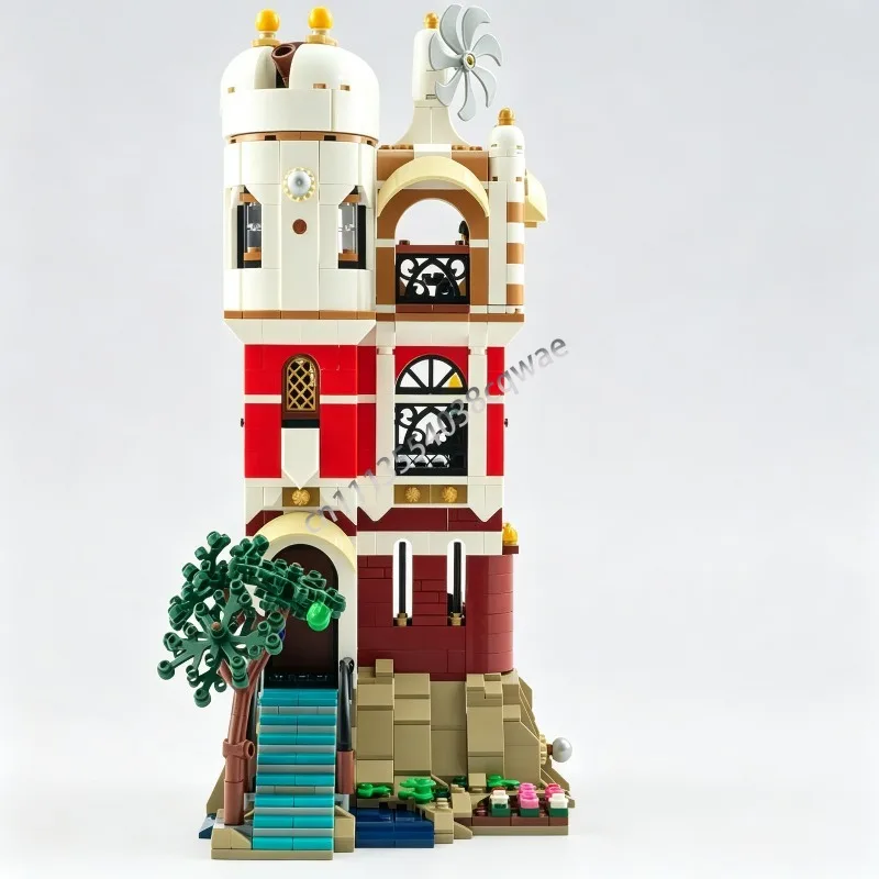 1205 PCS Science Tower Modern Architectural Structure MOC Model DIY Creative Assembly Toy Home Decoration Holiday Hobby  Gifts