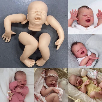 19 inch reborn doll kit MARIA unpainted reborn kit with cloth body