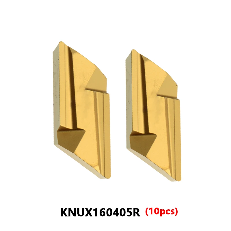 Original KNUX160405R-11 CNC Indexable Carbide Inserts 10pcs Steel Metal Processing Profiling External Turning Tooling Tips Part