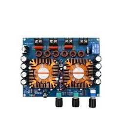 TDA7498E Bluetooth 5.0 Digital Power Amplifier Board 160W*2+220W Stereo 2.1 Channel Amp DC32V