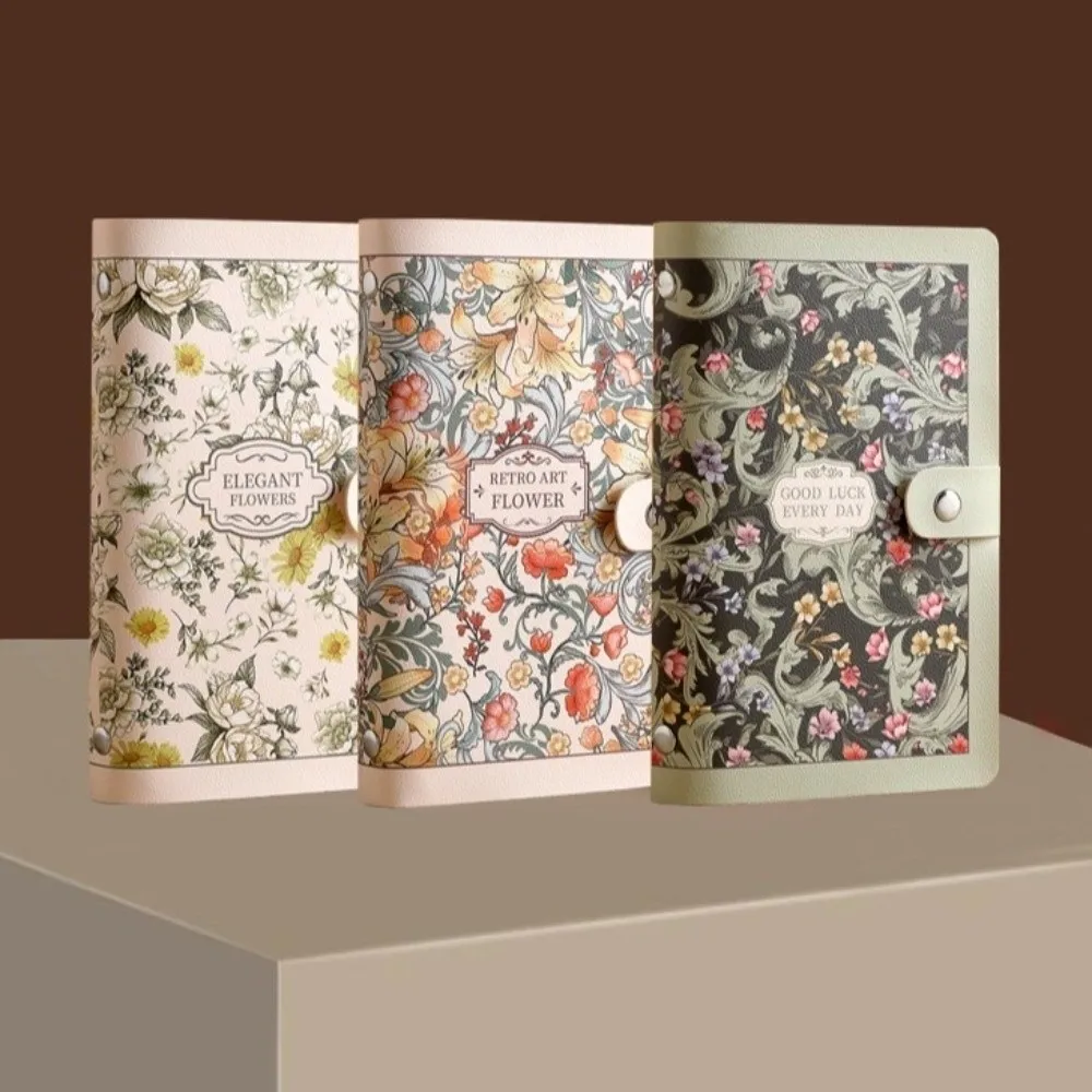 Raccoglitore di bilancio in PU con 100 buste vintage di grande capacità, per risparmiare denaro, impermeabile, per risparmiare denaro