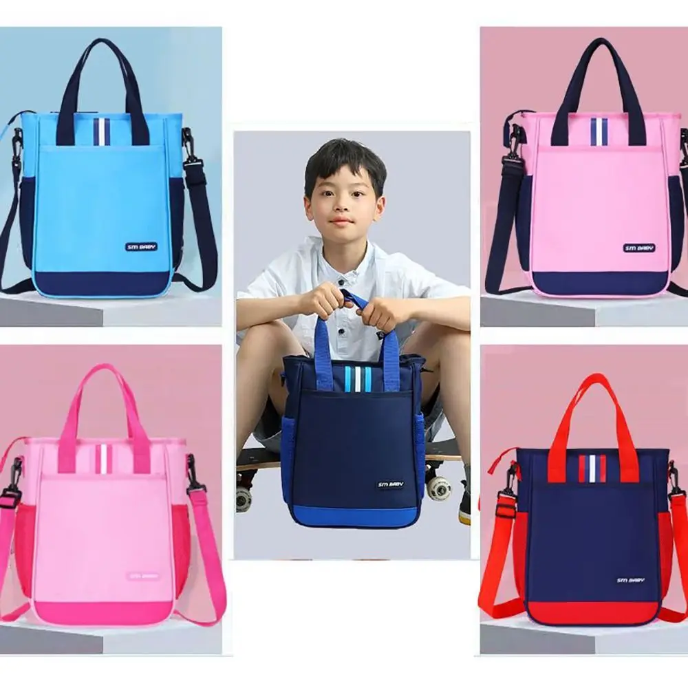 Multifunction Large-capacity Tote School Bag Canvas A4 A4 File Bag Learning Supplies Tutorial Bag