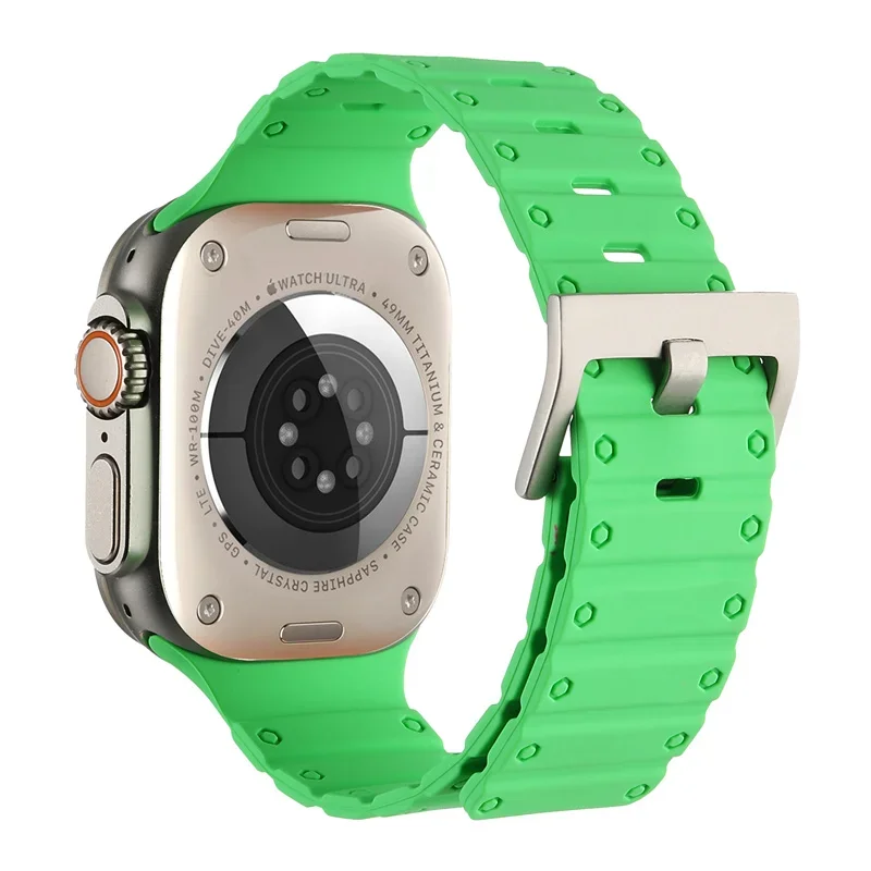 Magnetic strap For S9 HK8 HK9 Pro Max band 44mm 45mm 49mm 42mm Silicone Bracelet DT7 DT8 Ultra X22 Hello watch HK9 Ultra 2 W69