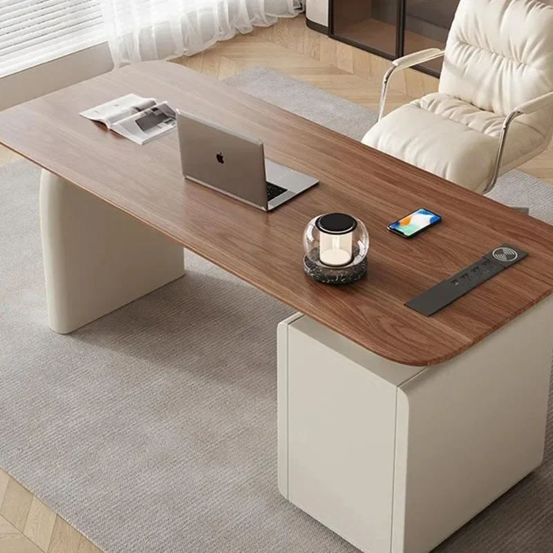 Executive Office Desk Gaming Room Desks Study Writing Table Coffee Tables Office Furniture Minimalist Tavolino Unique Furniture - Image 3