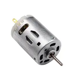 RS-385 12V Brush DC Motor High Speed Micro DC Motor Brushed Metal Stainless Steel Gear Motor for Electric Appliance Tools