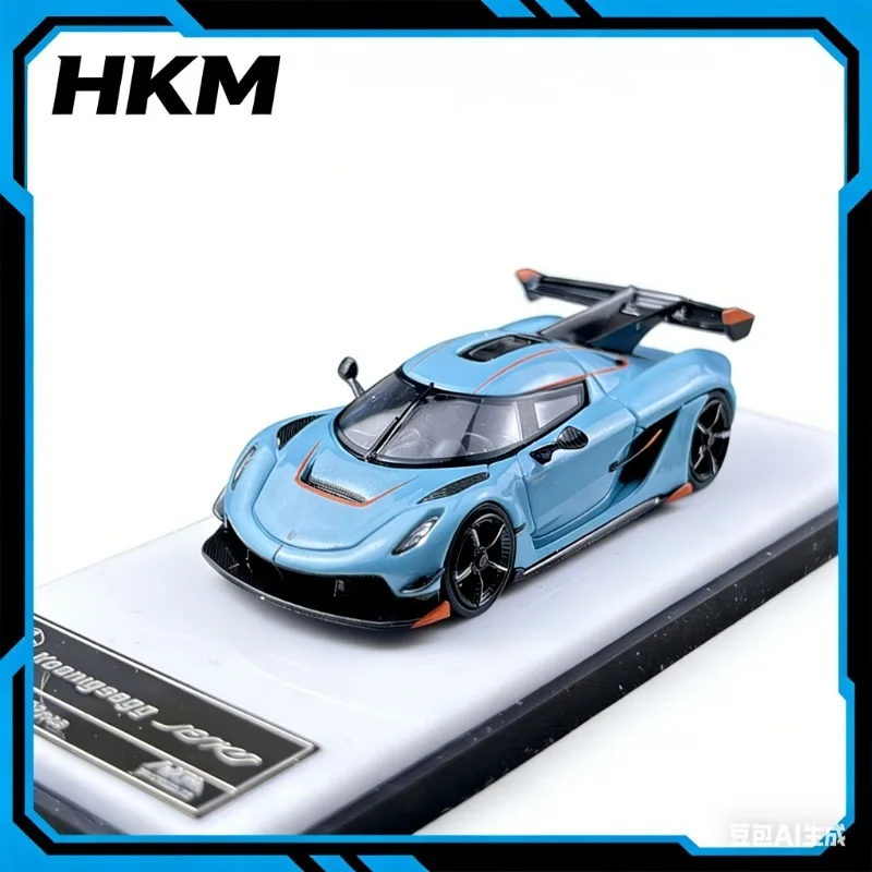 

HKM Premium 1:64 Jesko Absolut Attack High Wing Edition Alloy Die-Cast Car - Replica of a Static Model of the Car Boys' Gift